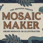 Adobe Illustrator Mosaic Maker - Brushes & Patterns Image
