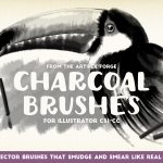 Charcoal Brushes for Adobe Illustrator Image