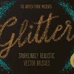 Glitter Brushes for Adobe Illustrator Image