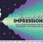 Incredible Impressionism | Illustrator Brushes Image