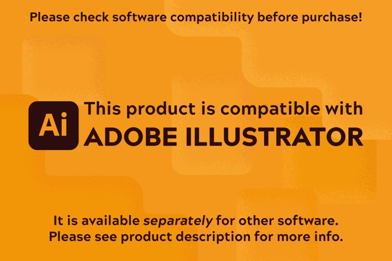 compatible with Adobe Illustrator