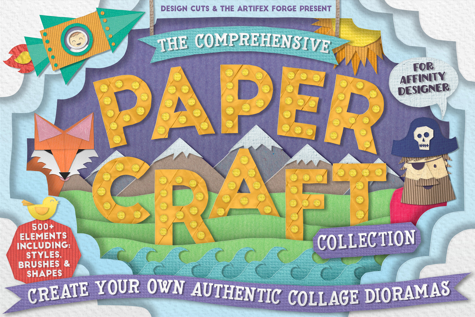The Comprehensive Paper Craft Collection - Affinity Designer