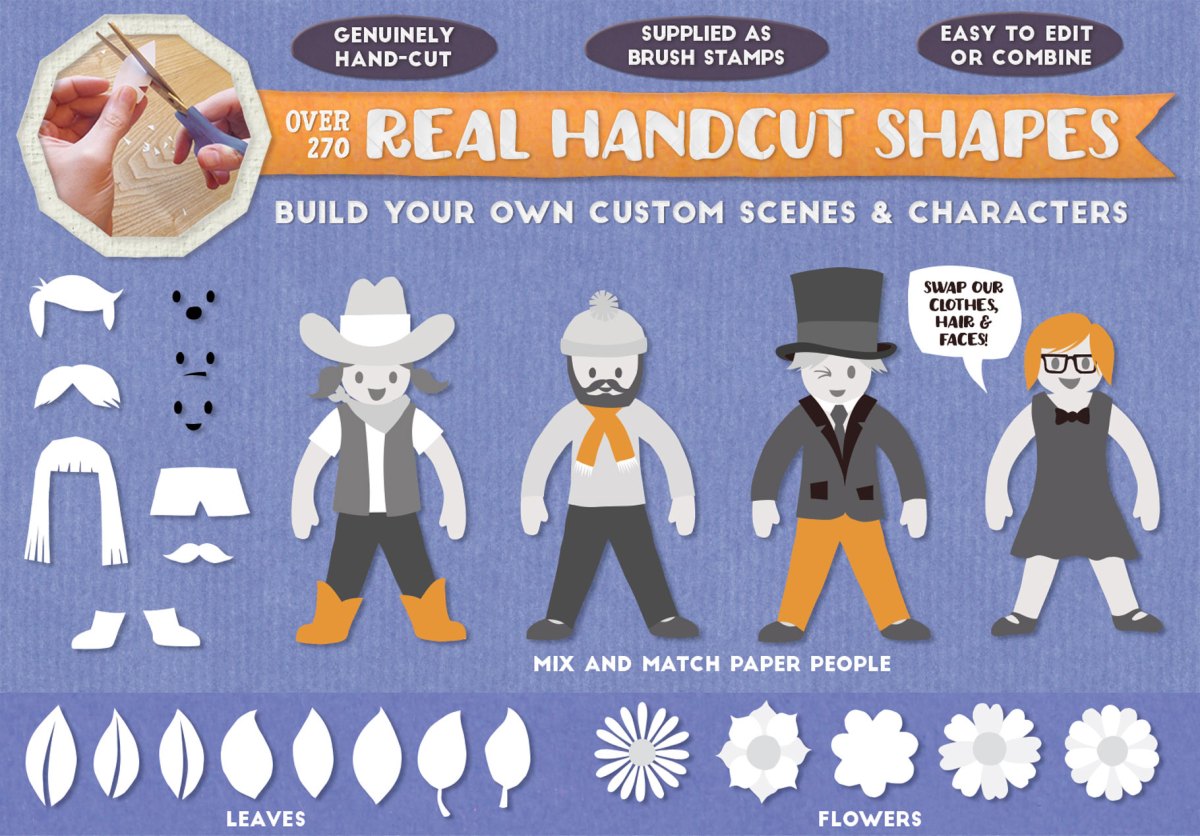 Procreate Paper Texture & Shapes Buy Craft Paper Procreate Textures