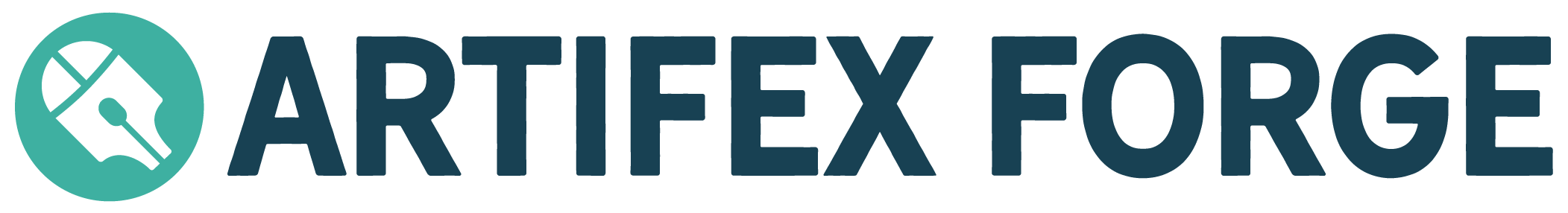 Artifex Forge logo - creator of Adobe Illustrator Brushes, Procreate Brushes and Textures and Affinity Designer Brushes