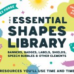 The Essential Shapes Library - Procreate Brush Stamps Image