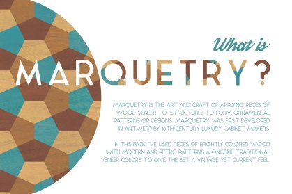 About Geometric marquetry patterns for Adobe Photoshop.