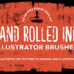 Hand-rolled Ink Brushes for Adobe Illustrator.
