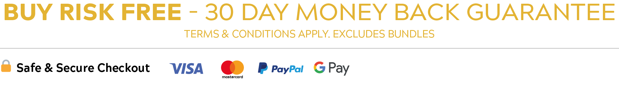 Guaranteed Safe Checkout